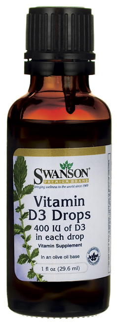 Swanson vitamin D3 400IU